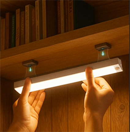 Pack de 2 Lámparas LED en Barra Recargable